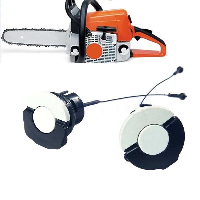 2шт топливный газовый масляный наполнитель крышка подходит для STIHL бензопилы MS200