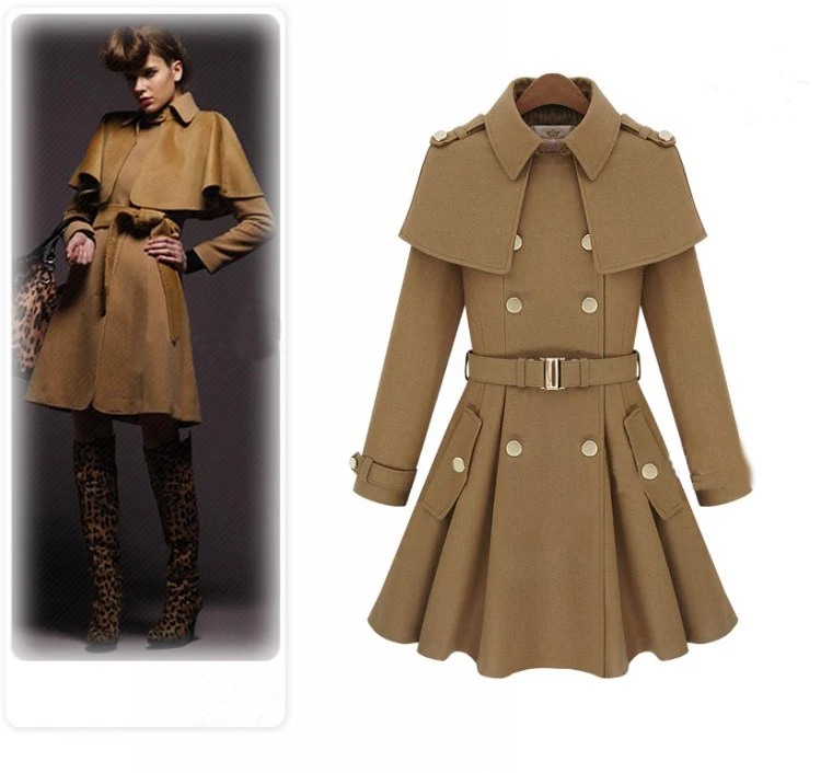 capelet coat