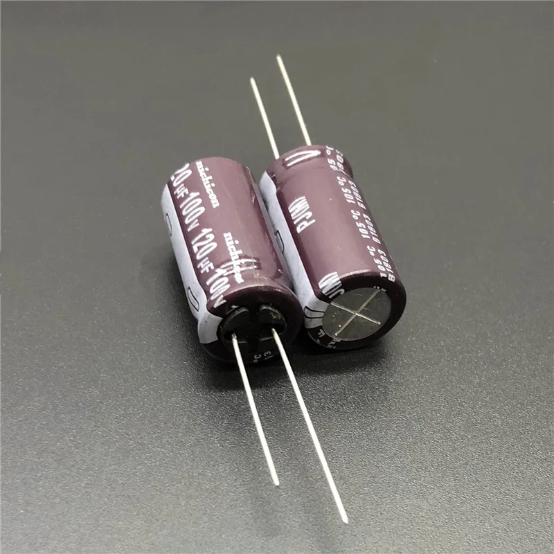 5 шт./50 шт. 120уф 100В NICHICON PJ серия 12 5x25 мм 100V120uF низкое сопротивление долговечный