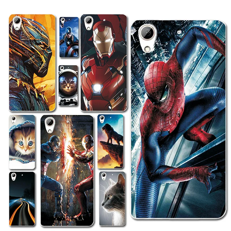 

Starry Sky Phone Bags For HTC Desire 626 628G 5.0'' Spiderman Case Cover Fantasy Brilliant Fundas For HTC Desire 626 626G