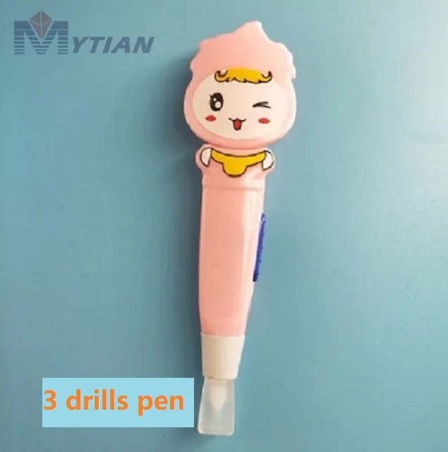18102402B  Square Round Diamond 5D DIY Diamond Painting Tools Cross Stitch Drilling Pen,Lighting Pen,Paste Accessories,Gift for DP Lovers
