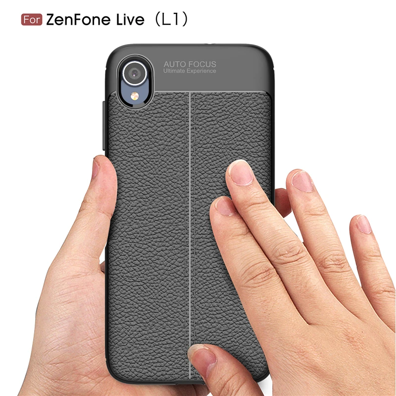 Litchi silicone case for Asus Zenfone Live (L1) ZA550KL (7)