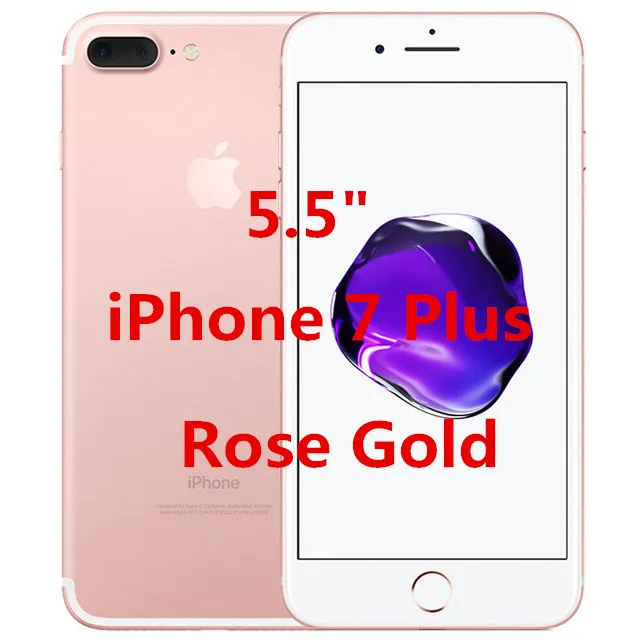 Apple iPhone 7 /iPhone 7 Plus Quad core 12.0MP Camera 32G/128G/256G Rom