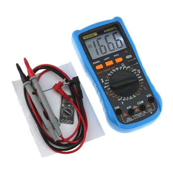 

Quality AN8207L Digital Multimeter 2000 Counts Handheld Multimeter LCD Display AC/DC Current Testing DA