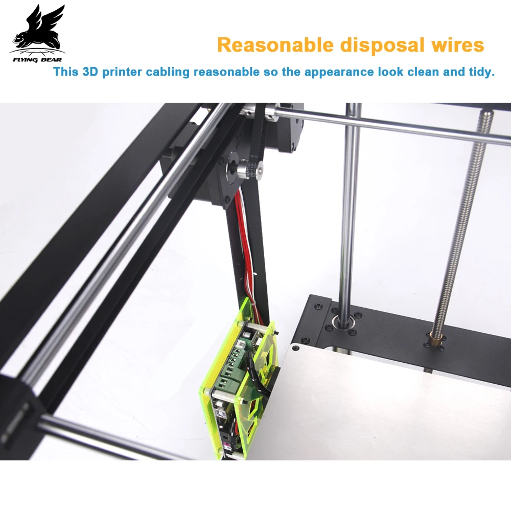 3D принтеры комплект flyingbear P905 все металлические двойной экструдер автоматическое