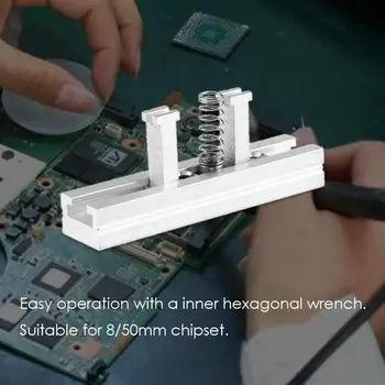 

Directly Heated BGA Reballing Station Universal Stencils Holder Template Holder Jig for 8/50mm PCB Chipset Reballing