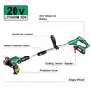 DEKO DKGT06 20V Lithium 1500mAh Cordless Grass String Trimmer with Battery Pack and Blade Pendants ► Photo 2/6