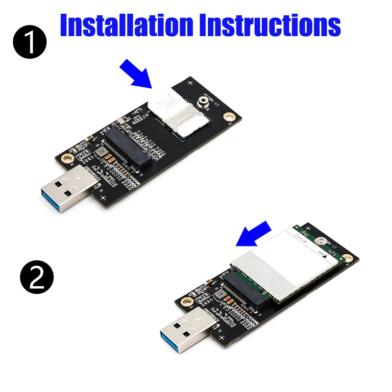 H1111Z добавить на карты USB к M.2/M2/NGFF/USIM адаптер Райзер M.2 3 0 карта/плата с SIM 6pin слот для