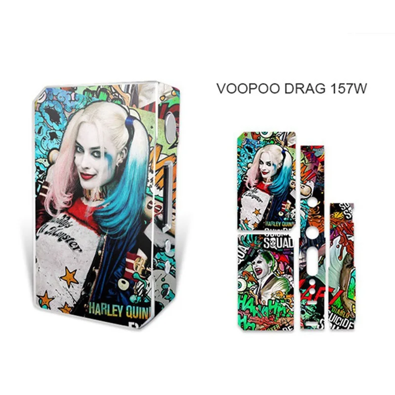 Высокое качество электронная сигарета стикер s для VOOPOO DRAG TC 157W коробка мод кожи наклейка