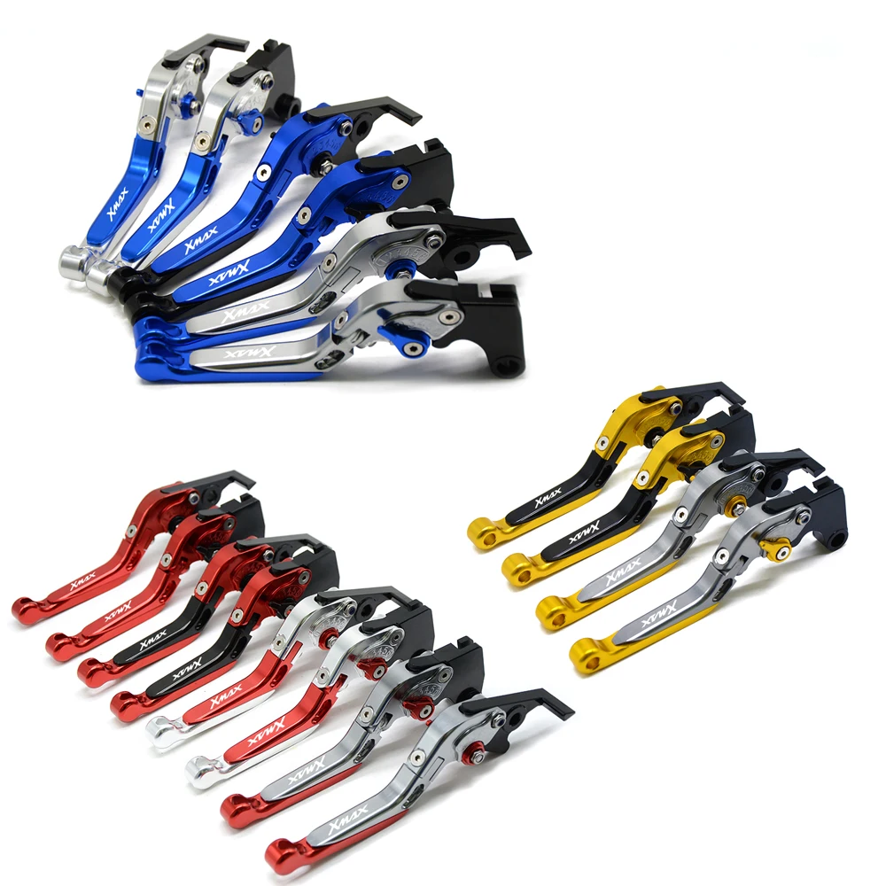 Алюминиевые рычаги тормозной муфты XMAX с логотипом мотоцикла CNC для YAMAHA 300 X MAX XMAX300