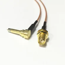 Провод для беспроводного модема внутренний разъем SMA переключатель гайечный MS156 угловой разъем RG178 кабель 15 см " по оптовой цене быстрая