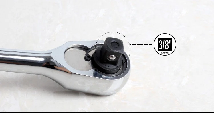 3/" 6-24 мм CR-V удлиненный универсальный торцевой ключ головка ручные инструменты внутренний шестигранный гаечный ключ Торцевая головка инструмент для ремонта авто 1 шт