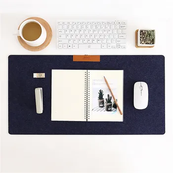 

Large office desktop computer keyboard table tiger felt wool portable cushion desk pad game mouse pad