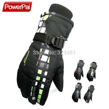 Зимние теплые перчатки для езды на велосипеде, мотоцикла, женщин, детей, лыжные перчатки, водонепроницаемые, для сноуборда, ниже нуля, лыжные перчатки L1607