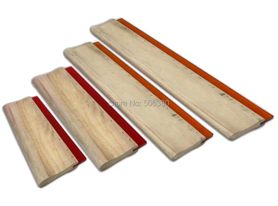 

4 pcs 6.3"/ 9.4"/ 13"/ 18" Screen Printing Ink Squeegee