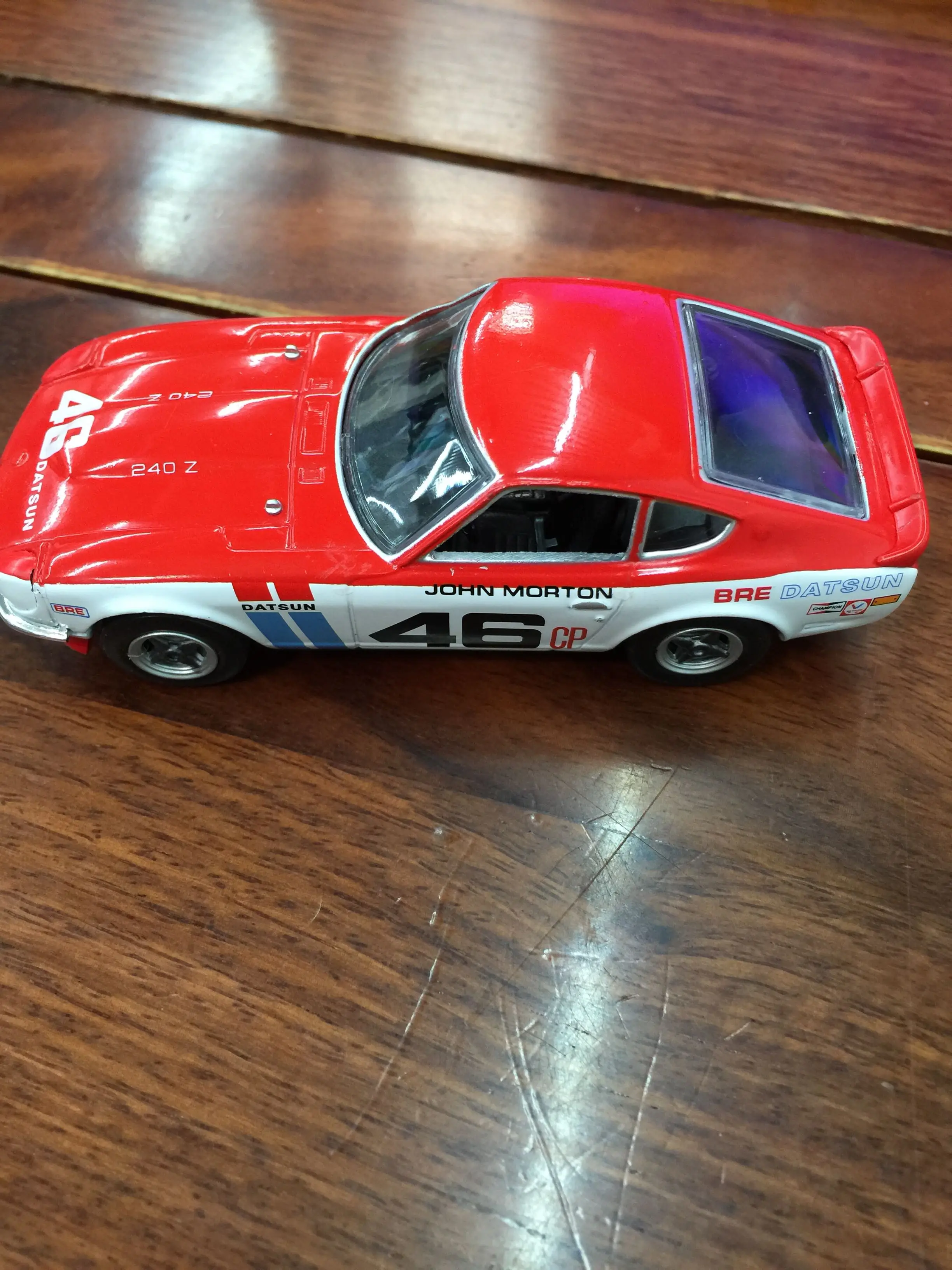 Delprado 1/43 Scale гоночный автомобиль игрушки 1970 BRE DATSUN 240Z Джон Мортон литой металл