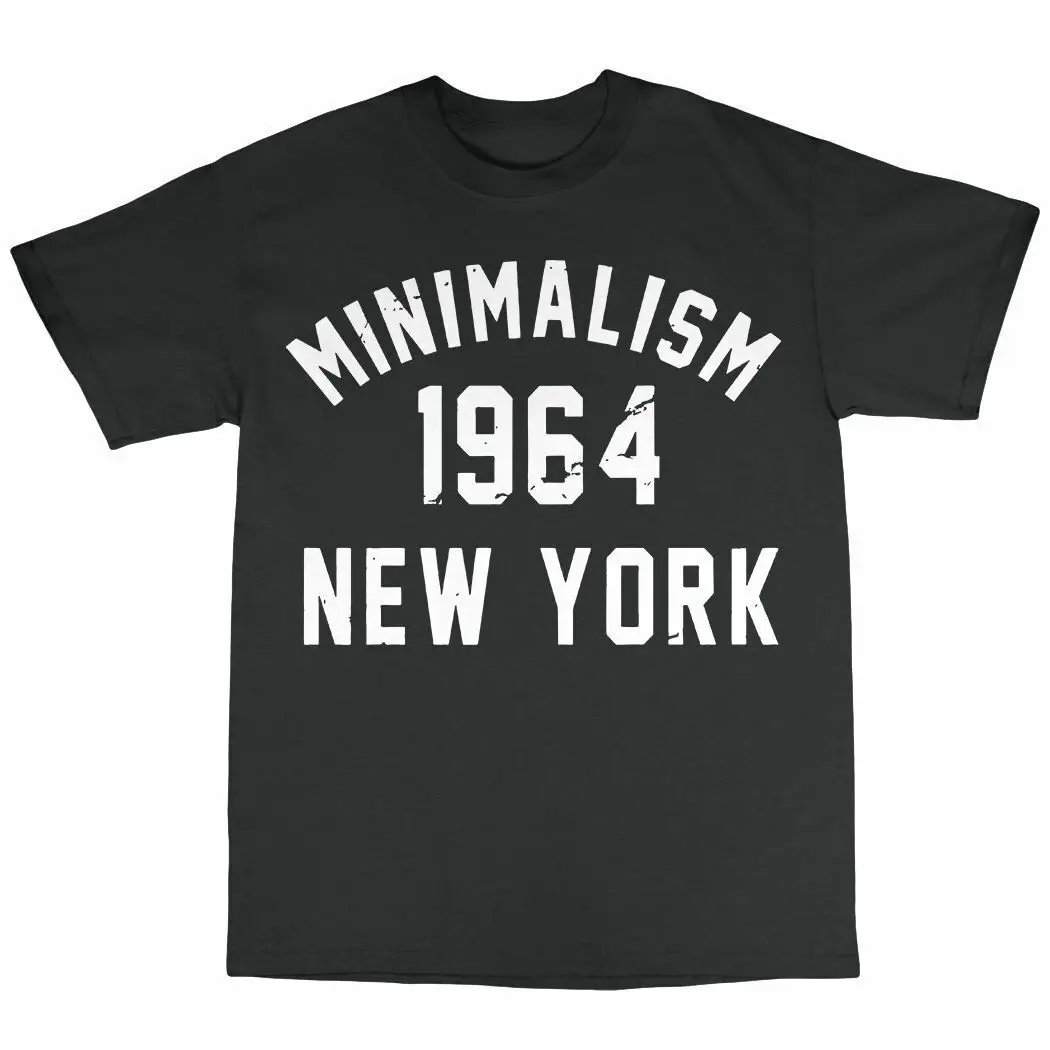 Минимализм 1964 Футболка 100% хлопок Steve Reich Philip glass Brian Eno2019 модный бренд Печатный