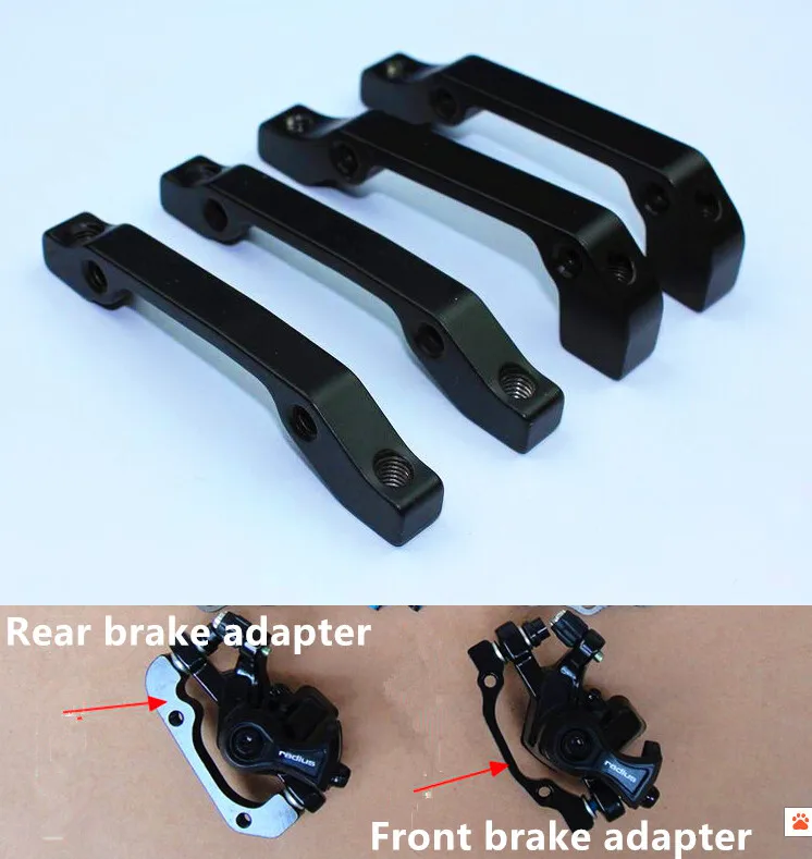 

Hot MTB160MM HS1 rotor adapter 1PC Free shipping whole network lowest BB5 and BB7 hydraulic brake bicycle accessories