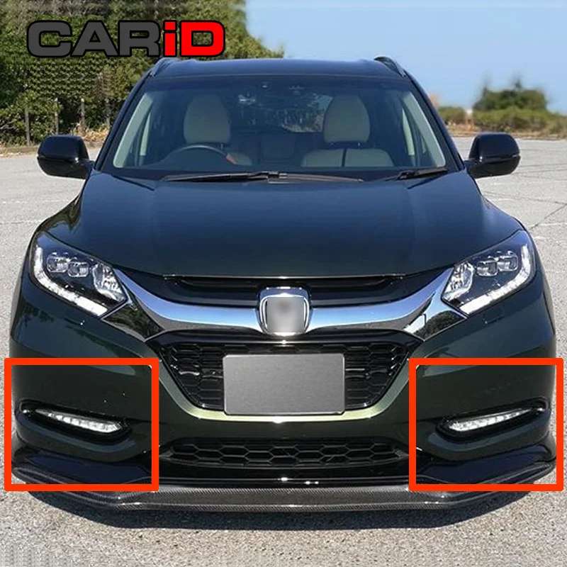

SNCN LED Daytime Running Lights DRL Day Light Fog Lamp For Honda HRV HR-V 2015 2016 2017 2018 Waterproof Turn Yellow Signal