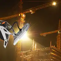 Rechargeable Emergency LED Work Light 10W 1200 Lumen Task Light Spider Mobile LED Task Light for Garage Home Auto Basement