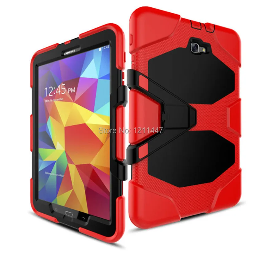 Сверхпрочный чехол Amor для Samsung Galaxy Tab A 10 1 2016 T585 T580 планшета GLF Мягкий силикон +