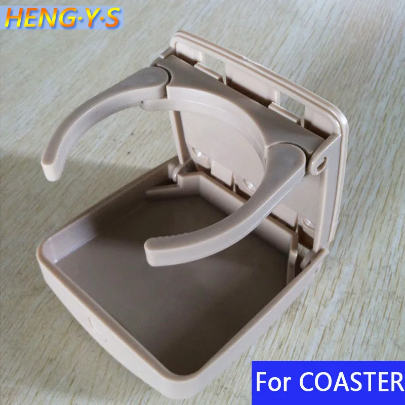 

1Pcs Foldable form Teacup frame Beverage bottle rack medium-sized bus Sticker accessories For COASTER Car sticker