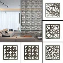 Роскошное кольцо в 1/6/12 шт деревянный подвесной Экран панелей перегородки перегородкой домашний декор