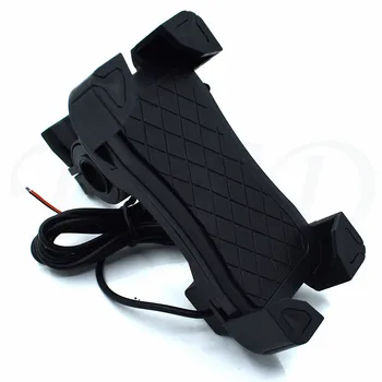 

Bicycle motorcycle USB charging mobile phone holder durable bracket For Honda VFR800 VFR800F CBR250R CBR300R CB300F CBR500R