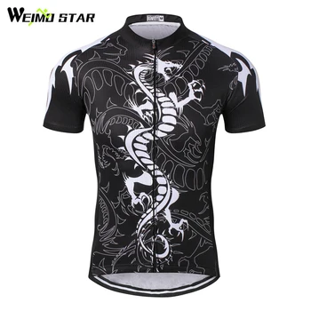 

Weimostar Dragon Cycling Clothing Top Breathable mtb Cycling Jersey Mens Short Sleeve Bike Jersey Bicycle Shirt Ropa Ciclismo