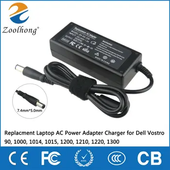 

19.5V 3.34A 7.4mm*5.0mm Replacment Laptop AC Power Adapter Charger for Dell Vostro 90, 1000, 1014, 1015, 1200, 1210, 1220, 1300