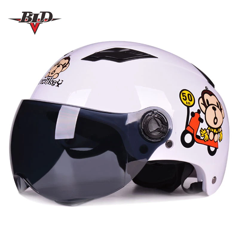 

2018 Half Motorcycle Helmets outdoor sport man and woman black Motorcycle Racing Helmet