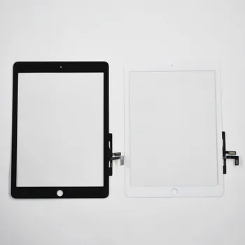 

New Tablet Touch Screen Digitizer panel for 2017 iPad 5th Generation 9.7 Inch A1822 A1823 black and white free shipping