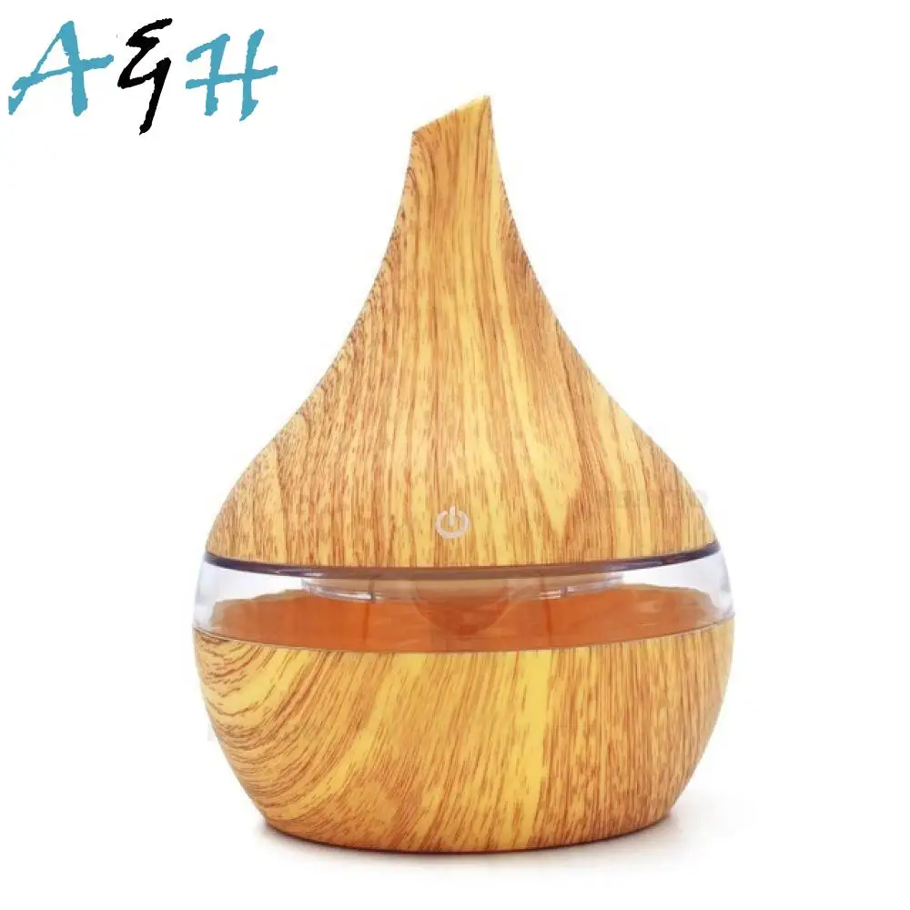 

Homdox 300ml Aroma essential oil diffuser wood mistmaker portable usb air humidifier aroma diffuser fogger air vaporizer