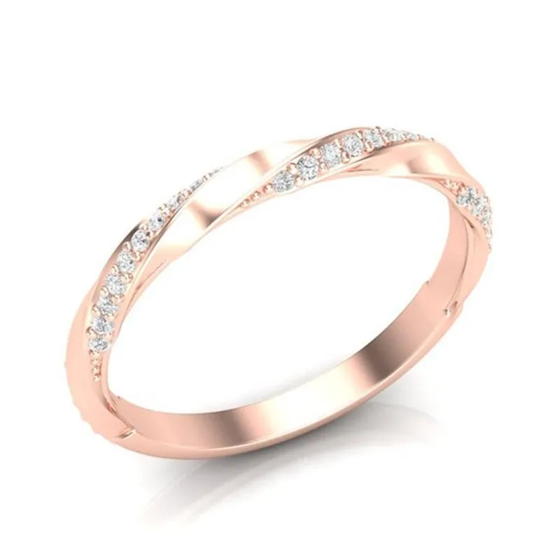 

Personality Party Gift Shining Bright Elements Rings For Women Lovers Elegant pattern engagement ring Hot 2018 Wholesale