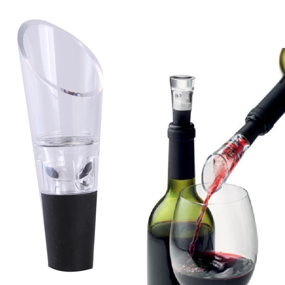 

Filter Aerating Tool Pourer Aerator Magic Air intake Red Wine Decanter Spout Strainer Stopper