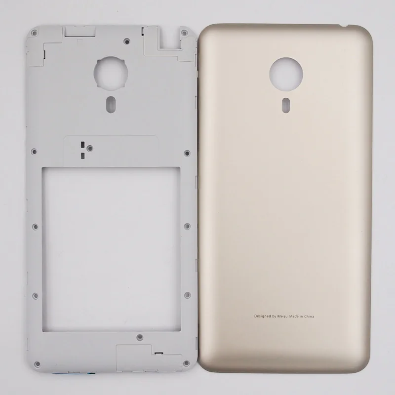 

BaanSam New Middle Frame Middle Holder Battery Back Cover For MEIZU MX4 Pro 5.5 Inch Housing Case With Antenna+Loudspeaker