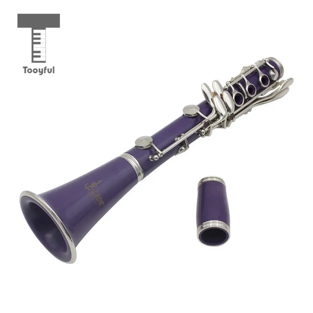 

Tooyful LADE 17 Keys Bb Clarinet Accessory Musical Instrument Parts for Music Lovers