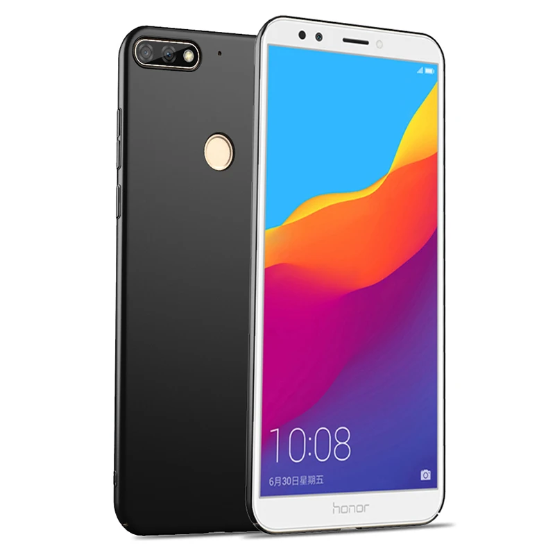 Роскошные чехлы для телефонов Huawei Honor 7C 5 7 дюйма версия RU жесткий пластиковый