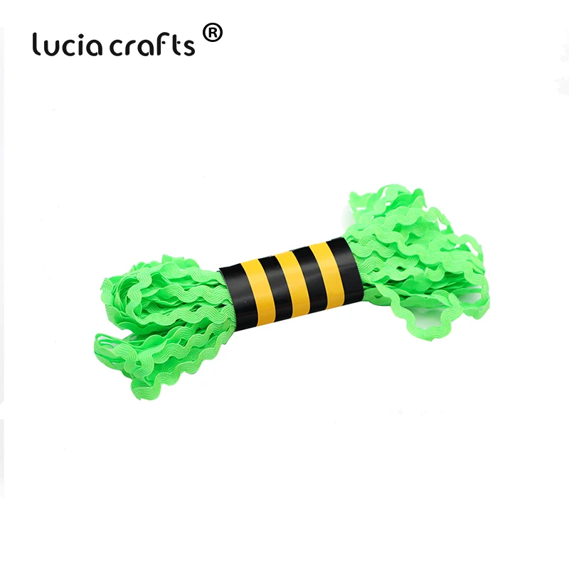 Lucia crafts 15 ярдов/шт 8 мм многоцветная корсажная лента для самодельных волос бант свадебные декоративные аксессуары для вечеринок W0501 - Цвет: Color 5