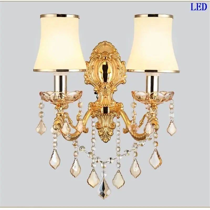 Version A Lampen современная лампа Lampe Murale для ванной комнаты Лофт Декор хрустальный потолочный светильник Lampara De Interior спальня Aplique Luz Pared настенный светильник - Цвет абажура: Version A