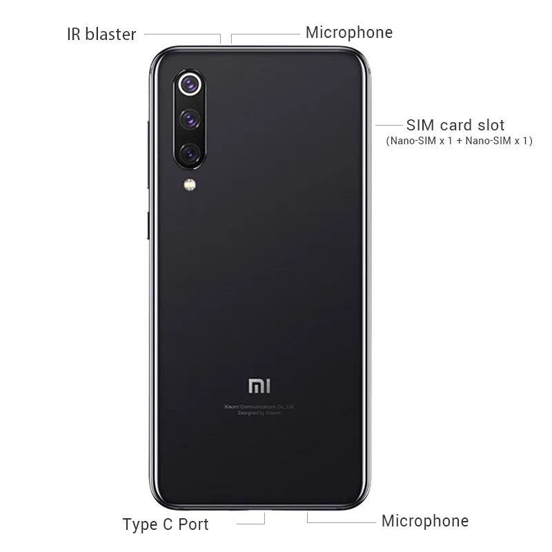 Мобильный телефон с глобальной ПЗУ Xiaomi mi 9 SE, 6 ГБ, 64 ГБ, mi 9 SE, Восьмиядерный процессор Snapdragon 712, полноэкранный экран 5,97 МП, тройная камера заднего вида