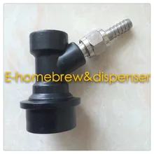 Один кусок отсоединить жидкость из шаровой муфта блокировки с 1/" MFL резьба-вспышка, 1/4" Барб