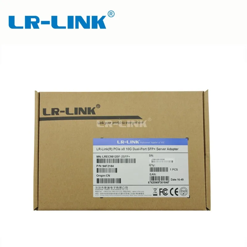 LR LINK LREC9710PF LX PCI Express x4 Single Port Gigabit Single Mode Fiber NIC 1x LC 5