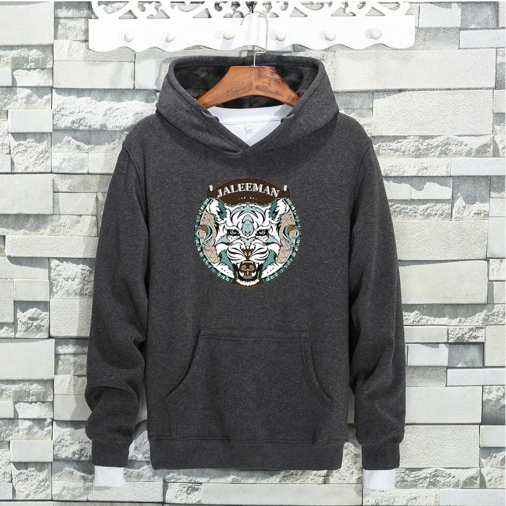 Hot 2017 New 3D Tiger Print Hoodies Men Hip Hop Hoodies Sweatshirts