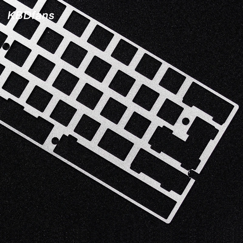 Алюминиевая пластина для gh60 dz60 plate 2u left shift 2.25u diy механическая клавиатура tina