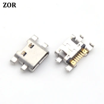 

100PCS micro usb jack socket Charge Connector for LG K4(2017)M160 K8 M200N K520,X Cam K580,X Power K220DS/2 Screen K500N K500DS