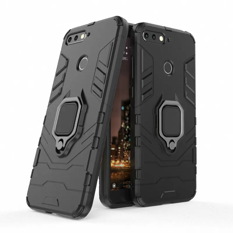

for Huawei Honor 7A Pro 5.7" Holder Phone Case for Huawei Y6 2018 ATU-L11 ATU-L21 ATU-L22 ATU-LX3 LDN-L22 Hard Armor Case Cover