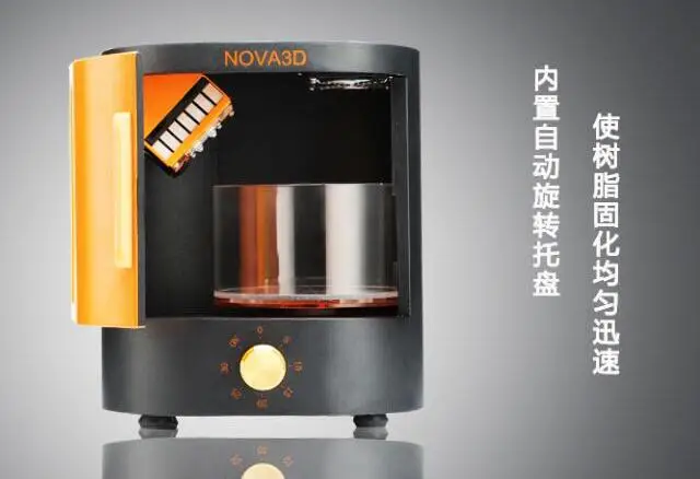 Nova3d настольная УФ отверждающая камера для SLA/DLP/LCD 3D принтеров полимерных