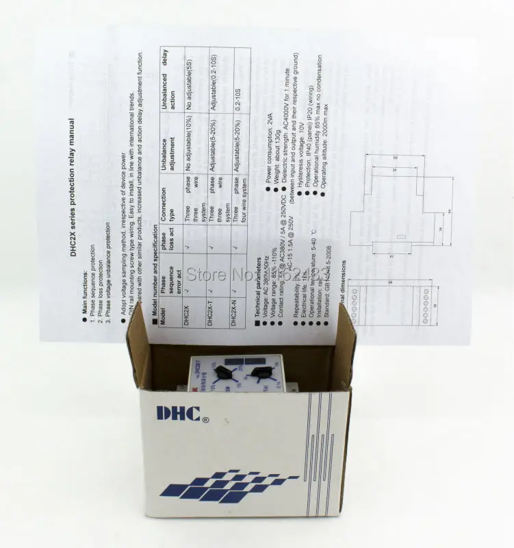DHC2X T реле защиты от потери фазы трехфазное управления поставкой|relay ssr|relay boardrelay pins