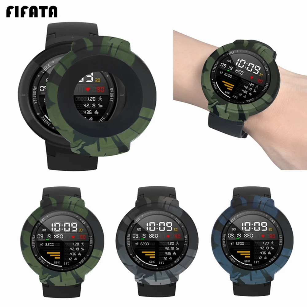 Силиконовый ТПУ защитный чехол для смарт часов Xiaomi Huami Amazfit Verge 3|Смарт-аксессуары|